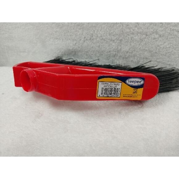 Plastic Broom Part Household Sweeper Angled Red Head Replacement Clean - Picture 2 of 3